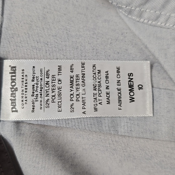 {Patagonia} Women's Long-Sleeved Overcast Shirt - Size 10 - Crossweave: Classic - Picture 14 of 15